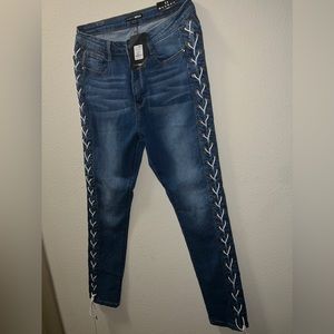 Lace me up Jeans
